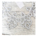 Octapetal Flower Background Frame Cutting Template | DIY Template For Paper Crafts