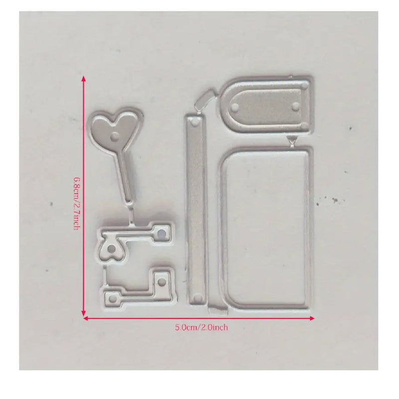 1Pc Oval Cup Frame Metal Cutting Dies Stencil | Art Paper Embossing Dies Stencil For Card Making