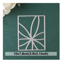 1 Pc 3D Backgrounds Frame Cutting Dies Metal Stencils Scrapbooking DIY Tools