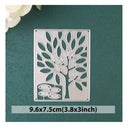 1 Pc 3D Backgrounds Frame Cutting Dies Metal Stencils Scrapbooking DIY Tools