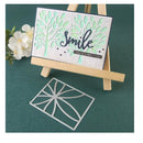 1 Pc 3D Backgrounds Frame Cutting Dies Metal Stencils Scrapbooking DIY Tools