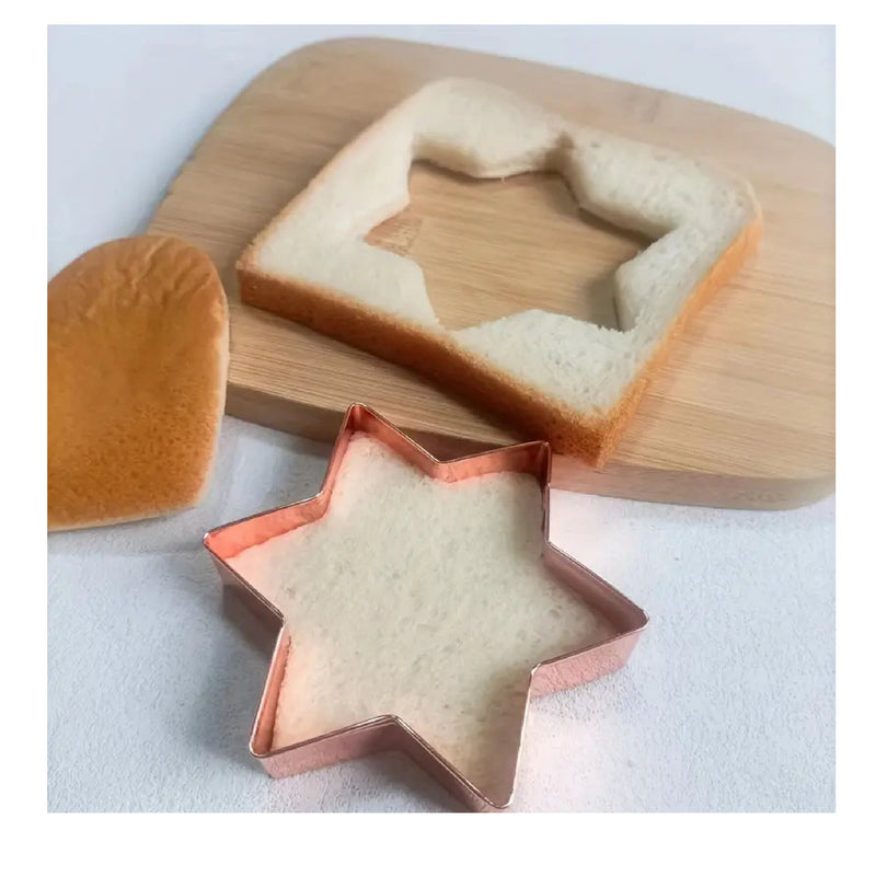 1Pc | Hexagonal Star Cookie Cutters | Stainless Steel Candy Mold