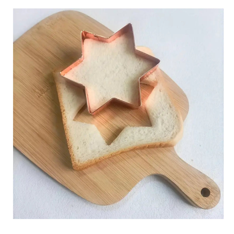 1Pc | Hexagonal Star Cookie Cutters | Stainless Steel Candy Mold