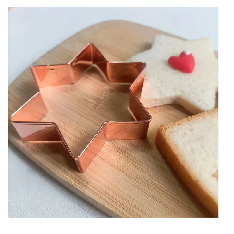 1Pc | Hexagonal Star Cookie Cutters | Stainless Steel Candy Mold