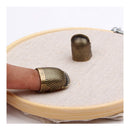 Sewing Thimbles | Luckkyme 8 pieces | Copper Finger Protector | Metal Sewing Thimble