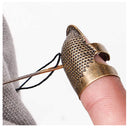 Sewing Thimble | 6 Pieces | Metal Sewing Thimble | Finger Protector | Protective Ring For Quilting