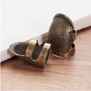 Sewing Thimble | 6 Pieces | Metal Sewing Thimble | Finger Protector | Protective Ring For Quilting