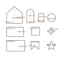 10 pcs | Stainless Steel Christmas Cookie Cutters