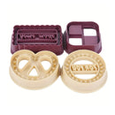 4 Pieces | Classic Cookie Cutters | Plastic Molds For Candy