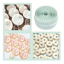 8 Pieces | Cookie Cutter Set | Candy Mold 8 Different Sizes