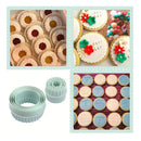 8 Pieces | Cookie Cutter Set | Candy Mold 8 Different Sizes