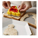 2 Pieces | Dinosaur Cookie Cutters | Sandwich Cutters And Sealers