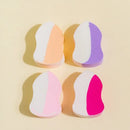 4pcs Makeup Sponge Mixed Color Multifunctional Beauty Tool Suitable For Gifts | Parties And Daily Use