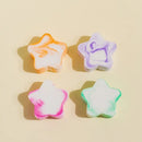 4pcs Makeup Sponge Mixed Color Star-shaped Powder Puff For Liquid | Cream | Foundation And Powder Suitable For Gifts | Parties And Daily Use