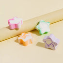 4pcs Makeup Sponge Mixed Color Star-shaped Powder Puff For Liquid | Cream | Foundation And Powder Suitable For Gifts | Parties And Daily Use