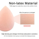 Makeup Sponge Set | Foundation Blending Beauty Sponge | Flawless For Liquid | Cream And Powder | Latex Free And Vegan Makeup Sponges