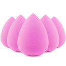 5 Pcs Makeup Sponge Set | Foundation Blending Beauty Sponge | Pink Makeup Sponges