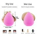 5 Pcs Makeup Sponge Set | Foundation Blending Beauty Sponge | Pink Makeup Sponges