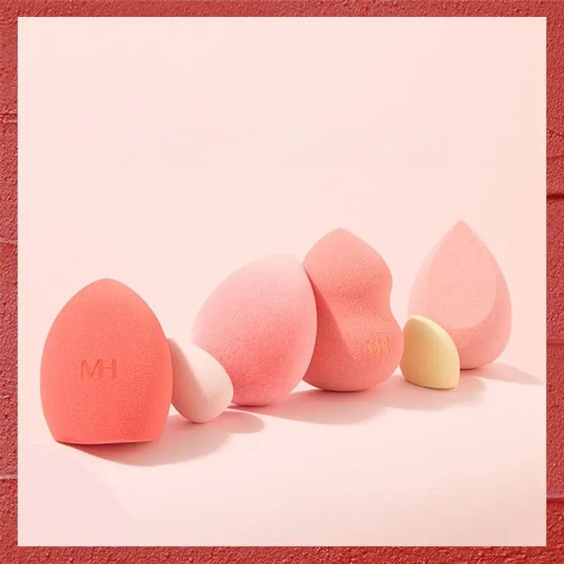 Beauty Sponge Set | Peach Sponge Makeup Sponge | Wet And Dry | Beauty Tools