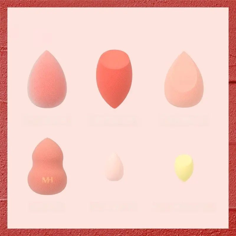 Beauty Sponge Set | Peach Sponge Makeup Sponge | Wet And Dry | Beauty Tools