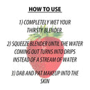 Makeup Sponges | Lime Strawberry Avocado Mango Shaped Makeup Blender For Liquid Foundation | Cream Or Powder Blending - Cosmetic Applicator