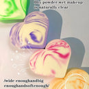 4pcs Makeup Sponge Soft High Elasticity Wet And Dry Use Powder Saving Blenders For Liquid Cream Foundation And Powder Multicolor