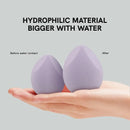 2pcs Makeup Sponges With Storage Box Makeup Sponges For Blending Liquid Foundations | Powders And Cream Flawless | Professional Streak Free