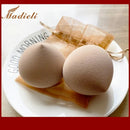 3pcs Peach Shaped Beauty Egg Air Cushion Powder Puff Super Soft Powder Saving Dry And Wet Dual-use Portable Makeup Sponge