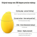 Makeup Sponge Mango Shaped Soft Blender Cosmetic Puff Cushion Beauty Egg 360 Degree Precise Makeup