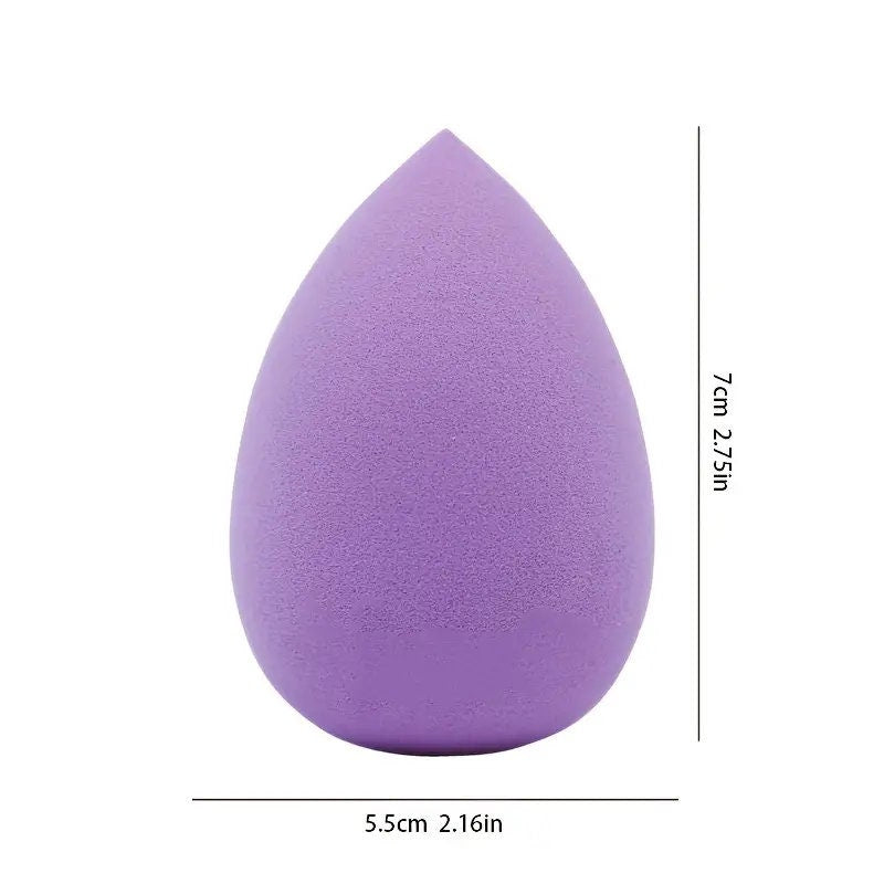Makeup Sponge Egg Shape Beauty Sponge Dry & Wet Use Makeup Egg Set Blender For Cosmetic Liquid | Cream Powder