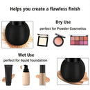 Dual-ended Makeup Brushes Foundation Blending Makeup Sponge Power Kabuki Brush For Blending | Blush Bronzer
