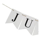 Vintage Just Married Wedding Banner | Photo Booth Bunting | Furnishing Accessories | Wedding Garland