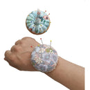 NC Wood Base Needle Pin Kits Include Wooden Magnetic Pincushion | Portable With Wooden Needle Case