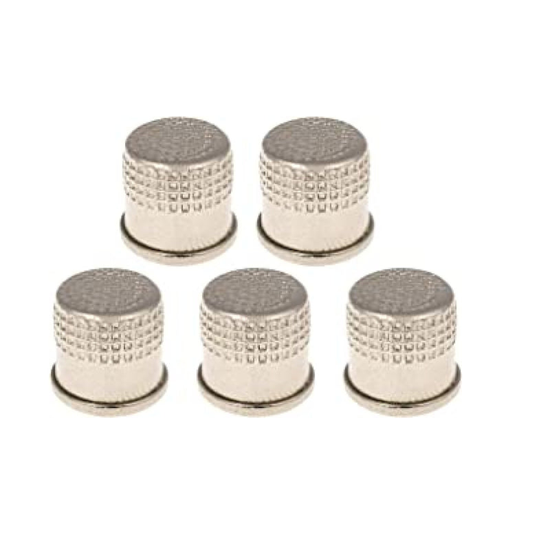 Stainless Steel Thimble | 5 Pack | Hand Sewing Thimble | Custom Protection Tool