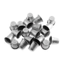 Maxmoral 20 Pieces Sewing Thimbles | Padded Thimbles | Metal Finger Protector Tool