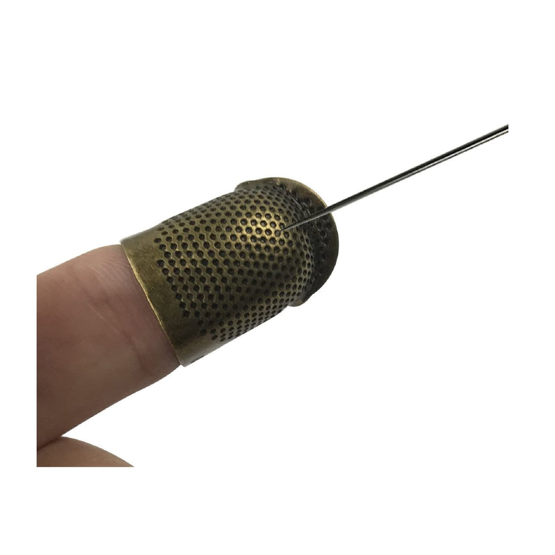 D&D | Finger Protector For Sewing Thimble | Adjustable Metal Finger Protector | Sewing Needles