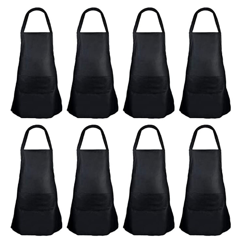 Fengek, 8 Piece Unisex Bib Apron