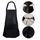 Fengek | 8 Piece Unisex Bib Apron | Colorful Bulk Kitchen Apron With 2 Roomy Pockets For Kitchen | Barbecue | Painting | To Bake