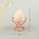 1pc Makeup Sponge Set | Wet And Dry Reusable Foundation Blending Sponge Egg With 1 Makeup Sponge Holder Sponge Dryer Drying Stand Makeup