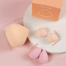 Peach Makeup Eggs | 5 Pcs Makeup Sponge Set Blender For Cream | Powder And Liquid