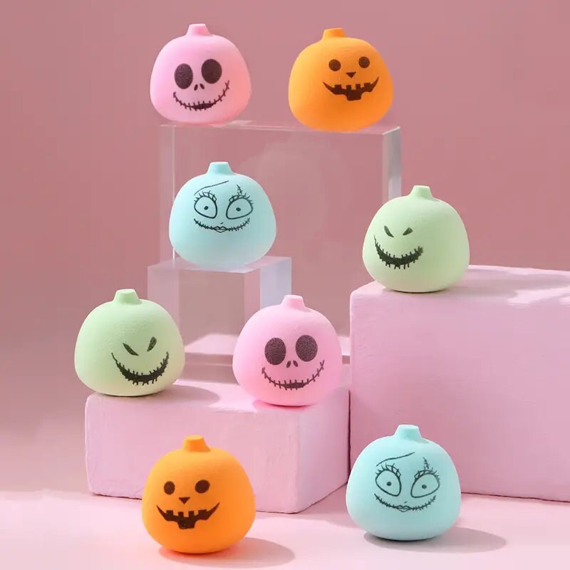 4 Pcs Halloween Makeup Sponge Set