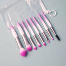 8PCS Gradient Face Makeup Set Brush Eye Shadow Brush Blush B