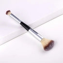 Dual-Ended Makeup Brush Buff Blend Brush Foundation Brush | Eye Shadow Brush Beauty Tool