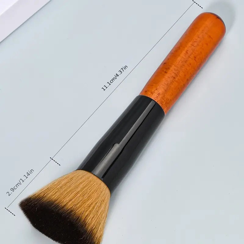 Makeup Brushes | Simulation Wooden Blush Eyeshadow Foundation Powder Beauty Tool Facial Beauty Applicator
