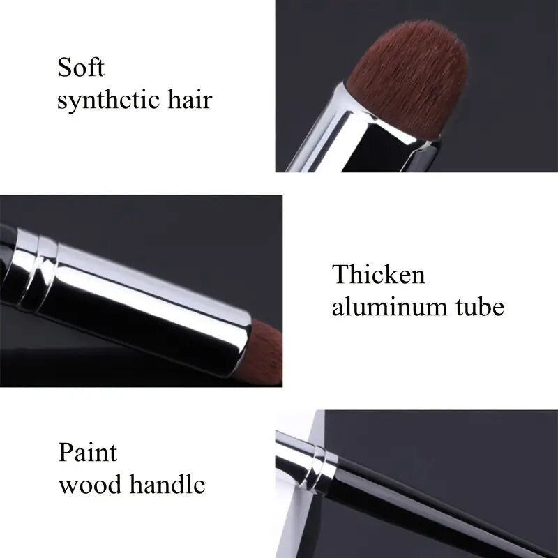 1Pc Bullet Concealer Makeup Brush Round Head Cosmetics Blending Brushes Powder Foundation Professional Make Up Tools