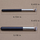 2pcs Makeup Brushes Kit Soft Foundation Brush Concealer Brush Foundation Blending Face Powder Brush For Travel