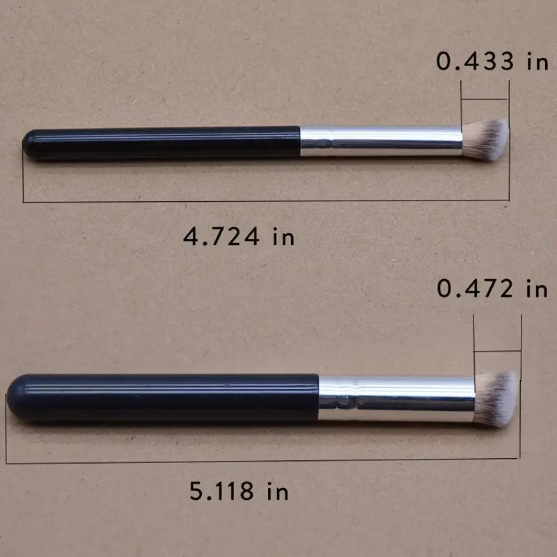 2pcs Makeup Brushes Kit Soft Foundation Brush Concealer Brush Foundation Blending Face Powder Brush For Travel