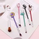 6pcs Cute Cat Makeup Brushes Set Powder Eyeshadow Brush Kawaii Brush Synthetic Fiber Hair Beauty Tool Kit Gift For Women Wife Girls