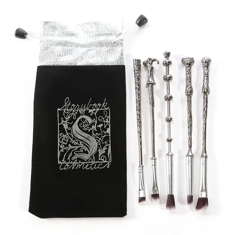 Makeup Brushes Set | 5pcs Wand Makeup Brush With Eyeshadow Brushblush Concealer Fantasy Foundation Make Up Kit For Women Girls Gift