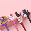 6pcs Cute Cat Makeup Brushes Set Powder Eyeshadow Brush Kawaii Brush Synthetic Fiber Hair Beauty Tool Kit Gift For Women Wife Girls